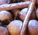 Bolinho de chuva com canela é para adoçar o fim de semana